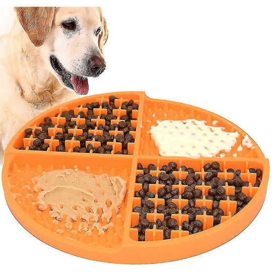 Thsidne Slow Feeder Dog Licking Mat,dog Lick Pad For Boredom And Anxiety