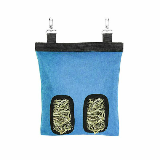 Lifcausal - Rabbit Hay Feeder Bags Guinea Pigs Hay Bag Long Wear Feeder Bag Hanging Feeding Device with 2 Holes for Small Animals Feeding Supply