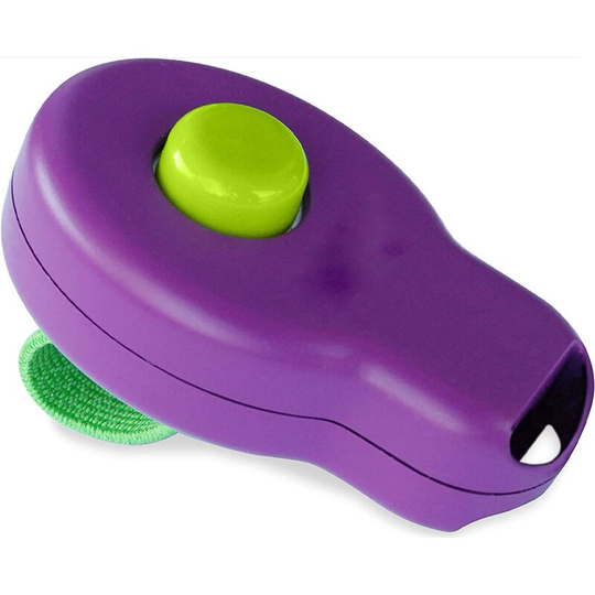 Perle Rare - Clik-R Dog Training Clicker - Reinforces Positive Behavior - Use to Reward and Train