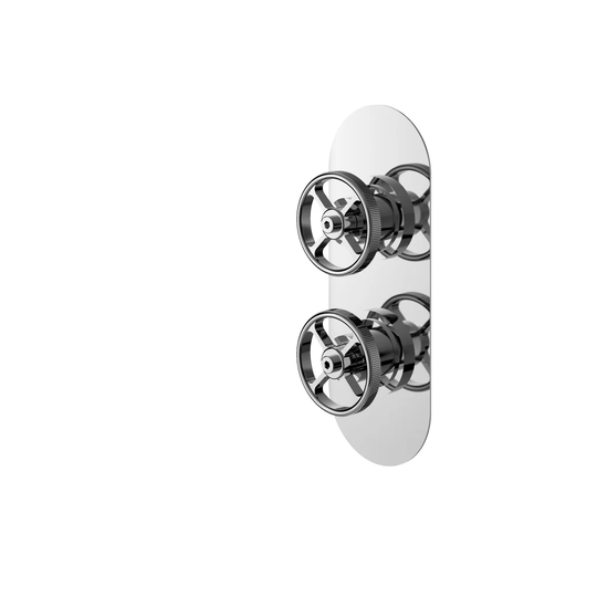 Double Concealed Diverter Shower Valve