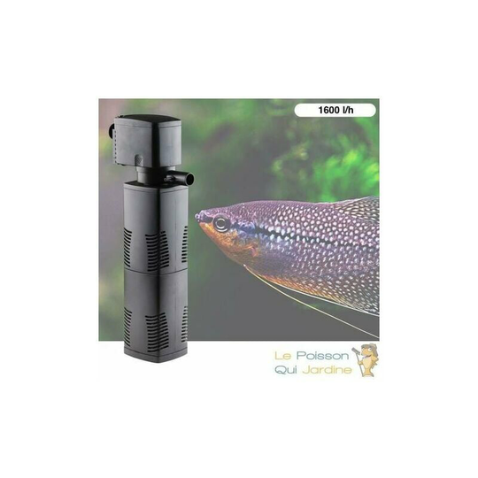 Bearsu - Aquarium filter. 1200 l/h interior for 300 l aquarium
