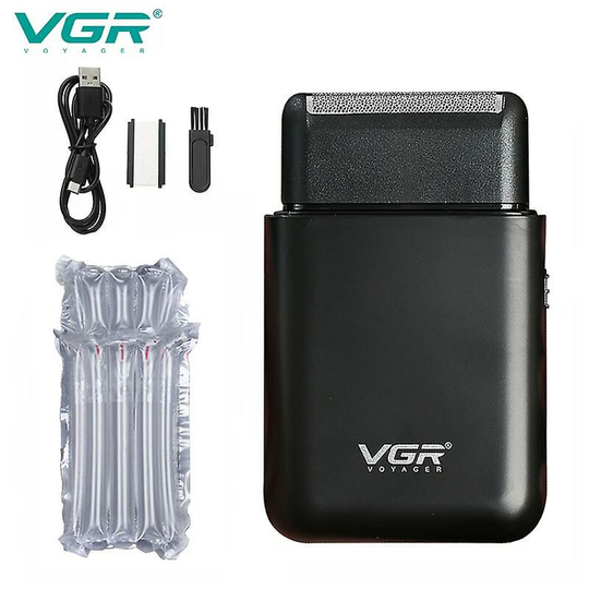 Deckon - Car Shaver Portable Male Electric Shaver Mini Push Shaver White Reciprocating Shave V-390 - No box2