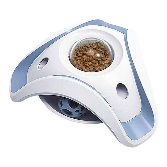 Thsinde - Father's Day Pet Automatic Leaking Food Toy Puzzle Interactive Cat Playing Healthy Non toxic Safe Toy