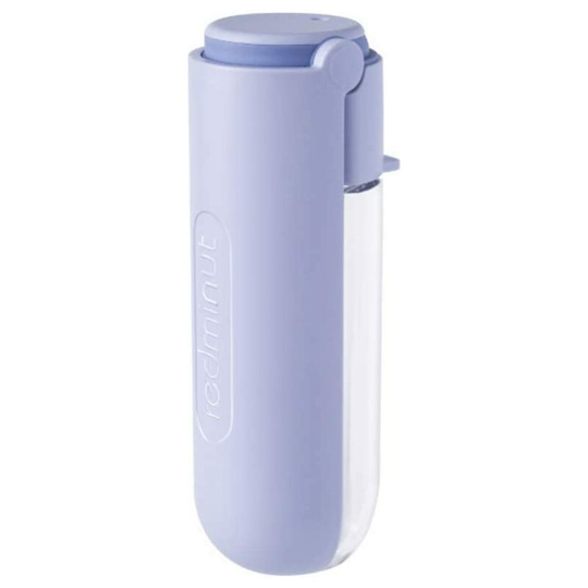 Groofoo - Portable Dog Water Dispenser, Drink Dispenser, Outdoor Walking Bowl, Safe, Stability, for Cats and Dogs (Purple)
