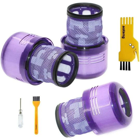 FlkwoH Replacement Filters for Dyson V11 Torque Drive Cordless Stick Vacuum Accessory Kit, 3 Pack Hepa Filters