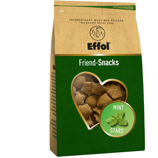 Friend-Snacks Stars (500g) (Mint) - Mint - Effol