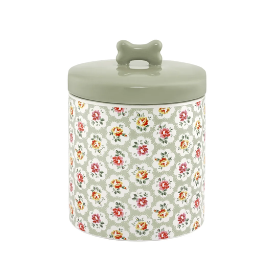 Provence Rose Pet Treat Jar