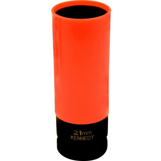 21mm Wheel Nut Impact Socket 1/2' Square Drive - Kennedy