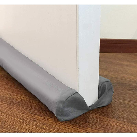 Briday - Bottom Door Draft Stopper 38 inches - Grey Adjustable Insulation Sound Proof Door Draft Blocker for Noise Light Smell Stopper tongsky