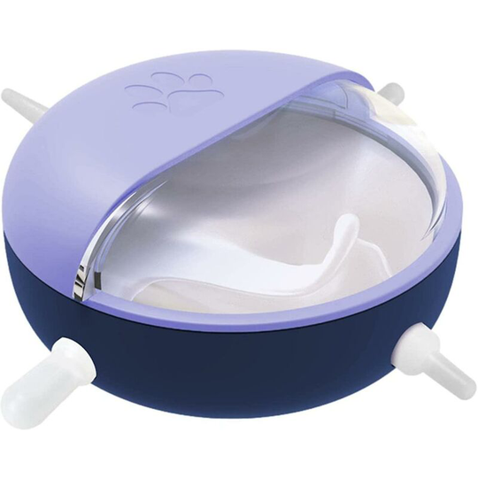 Puppy Nipple Feeder, Multi-mouth Pet Silicone Bionic Milk Bowl, Newborn Milk Slow Self Feeding