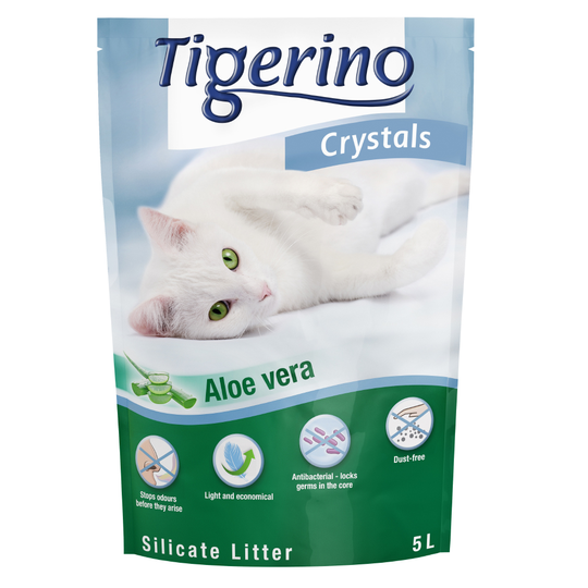 Tigerino Crystals Aloe Vera Cat Litter - 5 litre