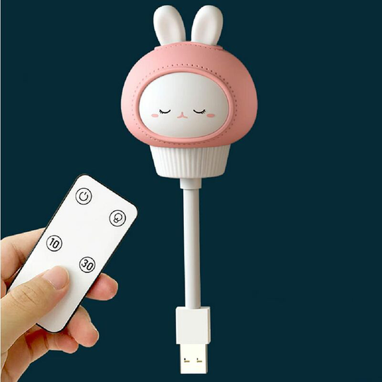 Led Night Light Children's Night Lamp for Kid Baby Room Decor usb Lamp Cute (Rabbit)