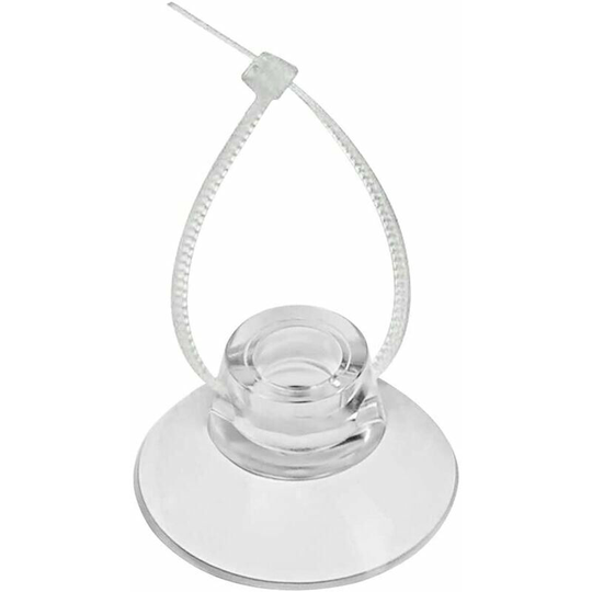 20 Pack Suction Cups with 40 Adjustable Zip Ties for Aquarium Connecting Dodge Nest Foam Shrimp
