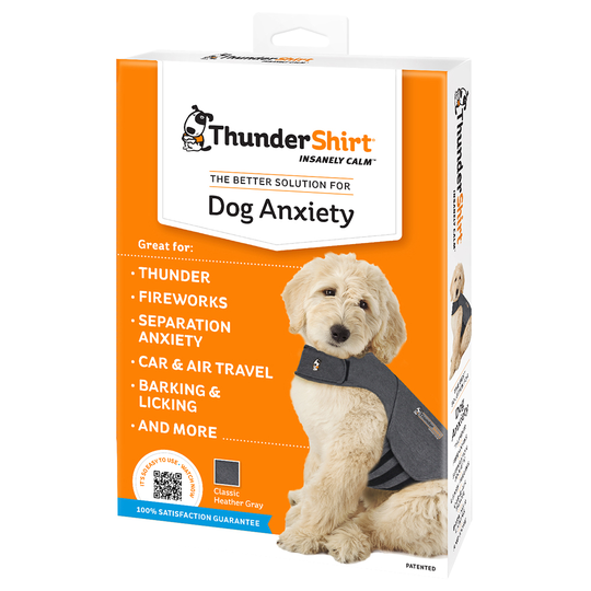 ThunderShirt Dog Anxiety Vest - Grey - S