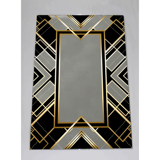 Retro Accent Mirror