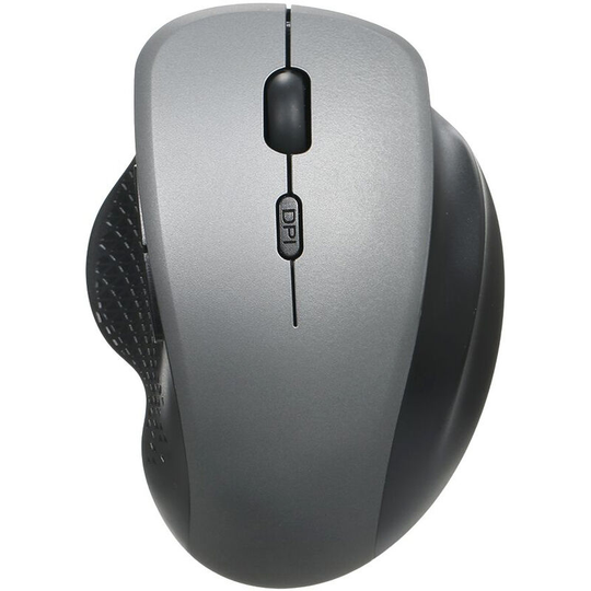 Superseller - 2.4G Wireless Optical Vertical Mouse 6 Keys Ergonomic Office Mouse 3 Adjustable dpi Comfortable Hand Feel for pc Laptop Grey, Grey