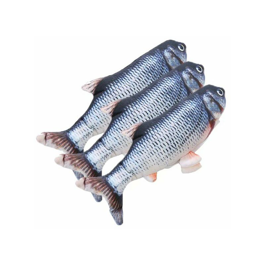 Cat Funny Toy Toy Fish Fish Simulation Fish Strike Fish Plush Toy Simulation Cat Fish