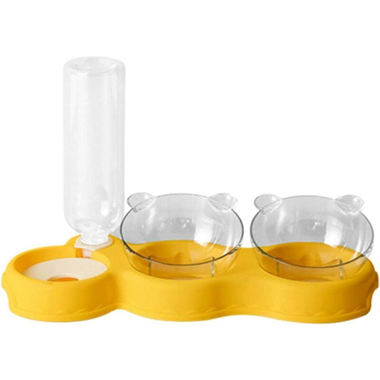 Water dispenser automatic food for cats and dogs, dog food / cat / dry food accessories pet food bowl qualified