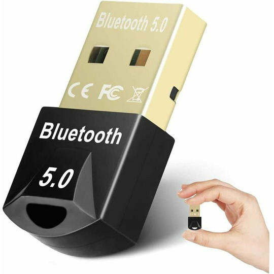 Thsinde - Bluetooth 5.0 Dongle usb Dongle, Bluetooth Adapter Receiver Transmitter for pc Compatible with Windows 10/8.1/8/7, Bluetooth Adapter for