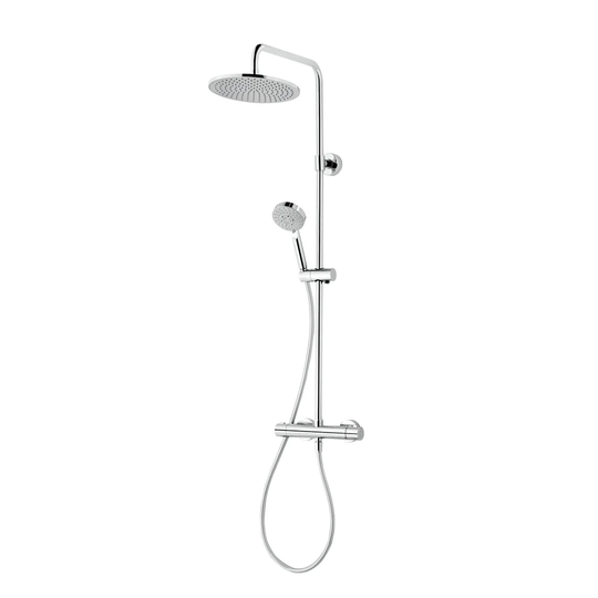 Duschsystem Modern Mixer Shower with Adjustable Shower Head