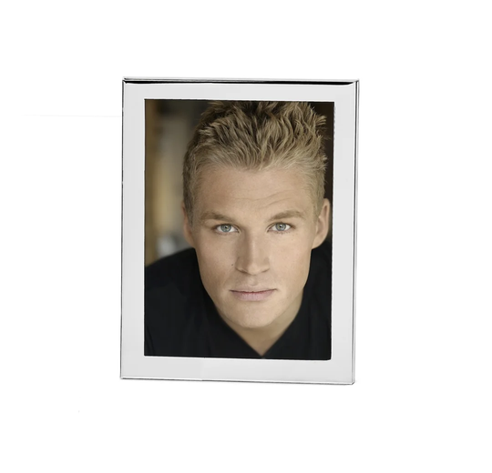 Prato Metal Single Picture Frame in Nickel