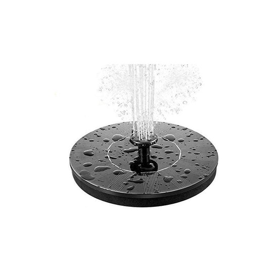 Solar Fountain Pump, Circle Garden Solar Powered Water Pump Solar Panel Kit Water Pump for Pond, Fountain, BirdBath, Garden Decoration, Water
