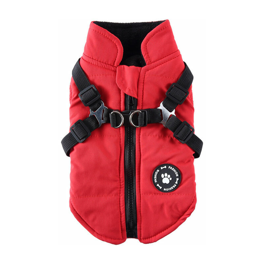 Small and Medium Dog Raincoat Dog Coat Padded Warm Jacket Dog Clothes Puppy Dog Coat