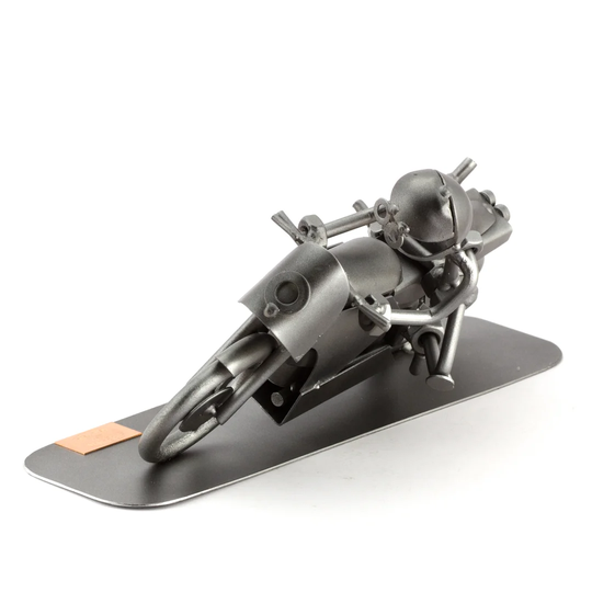 Racing Motorcycle Screw Man