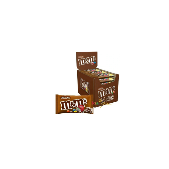 M&M'S Chocolate Bags 24 x 45g