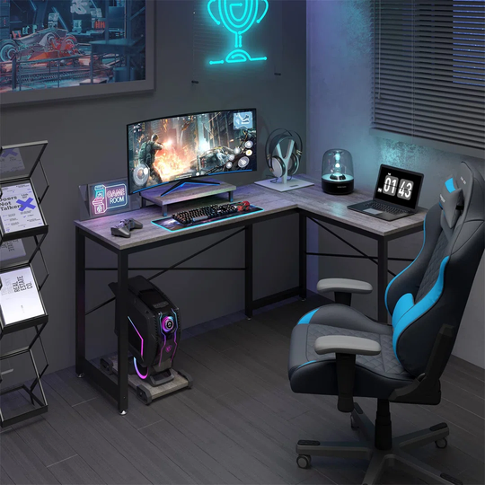 Urbnliving 158cm W L-Shape Computer Desk