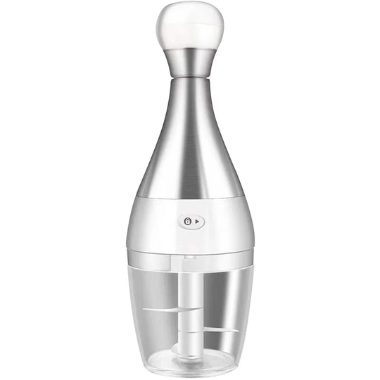 Hand Food Chopper Manual Food Processor Vegetable Quick Chopper Stainless Steel Onion Chopper for Garlic Salad Nuts Herbs