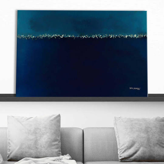 "The Face Of The Waters. Genesis 1:2" By Mark Lawrence Print On Canvas