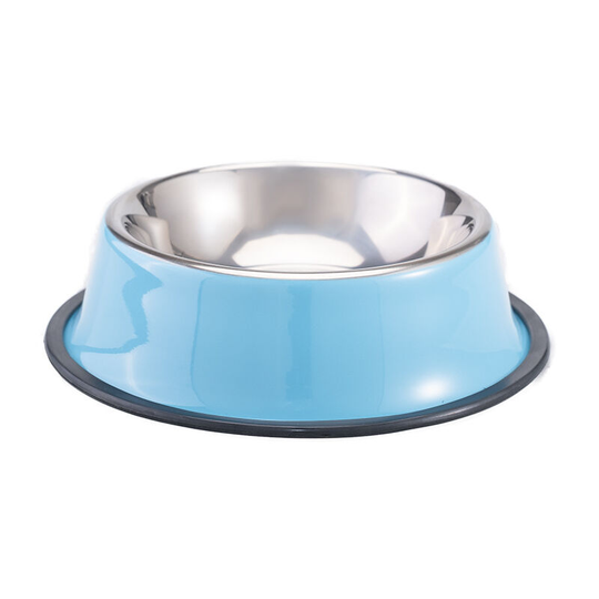 Non-Slip Stainless Steel Cat Bowl, 3 Pieces Cat Bowl, Stainless Steel Cat Bowl Set, Feeders and Drinkers for Cat Puppies Hamsters Rabbits Small