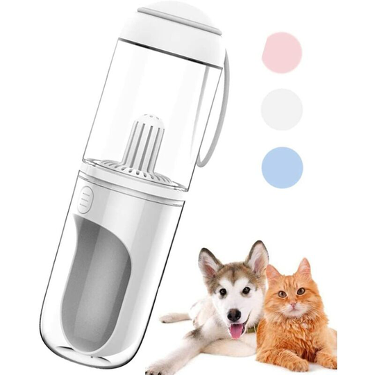 Pet Water Bottle, Portable Dog Water Dispenser, Lightweight Pet Water Bottle (Gray) Soekavia