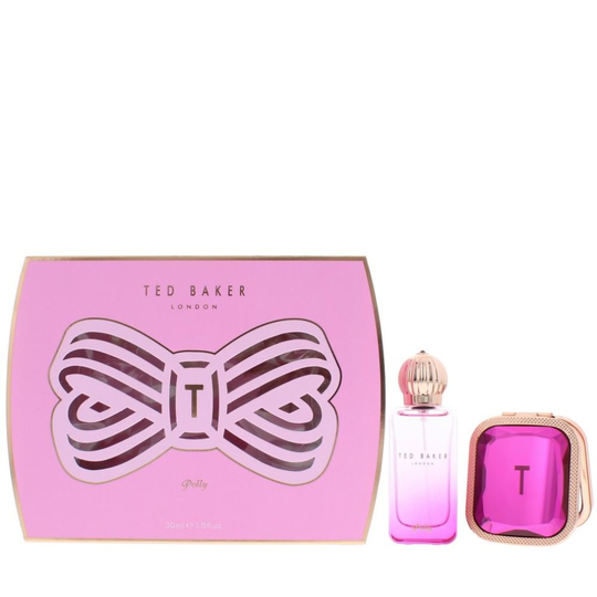 Ted Baker Polly Eau de Toilette 30ml & Mirror Compact Gift Set For Her
