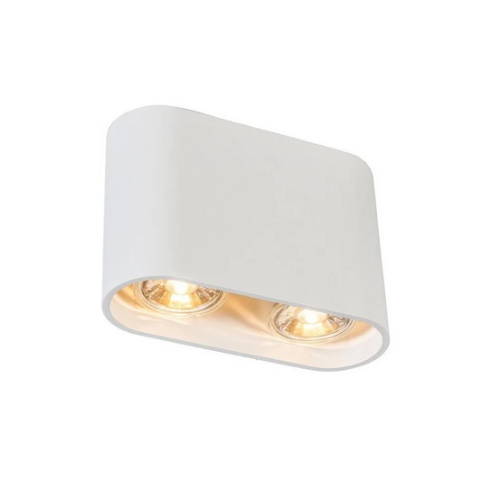 Agir 2-Light 15.24cm Flush mount