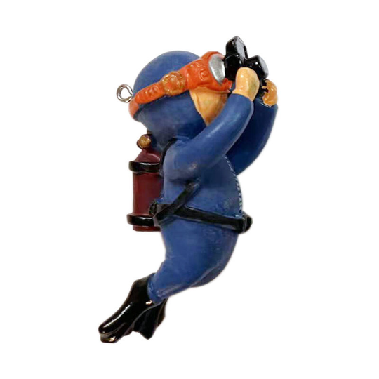Deckon - Scuba diver figurines, scuba diver figurine, miniature aquarium decoration, miniature scenes, aquarium accessories