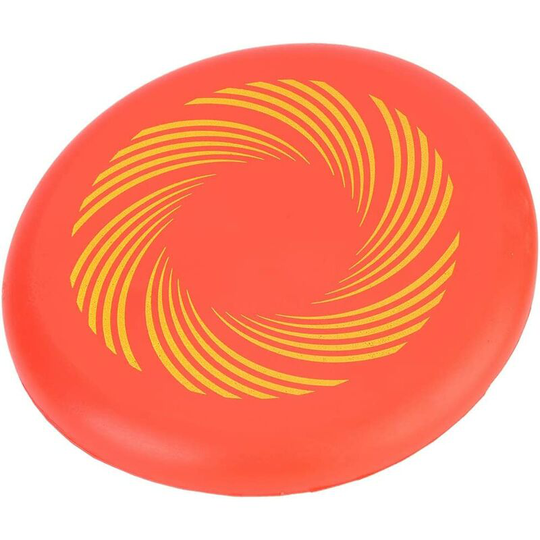 Pu flying saucer, soft flying saucer for outdoor play for puppies (red) Dksfjkl