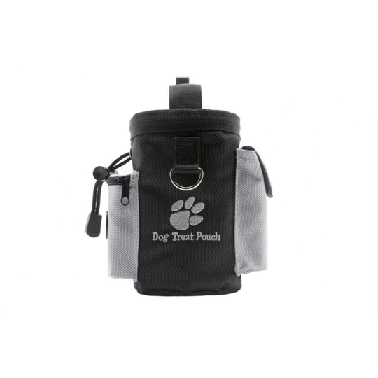 Thsinde - Dog Treat Bag, Dog Training Bag with Built-in Poop Bag Dispenser and Adjustable Waistband, Easily Carry Pet Toys, Kibble, Travel or Outdoor
