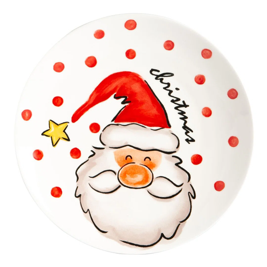 Nicola Spring Christmas Dinner Plate - 25Cm - White