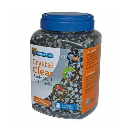 Superfish - Crystal Clear Media 2000ml Aquarium Pond Filter Media