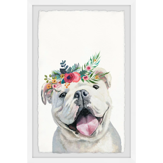 'Jolly Puppy' by Parvez Taj Framed Painting