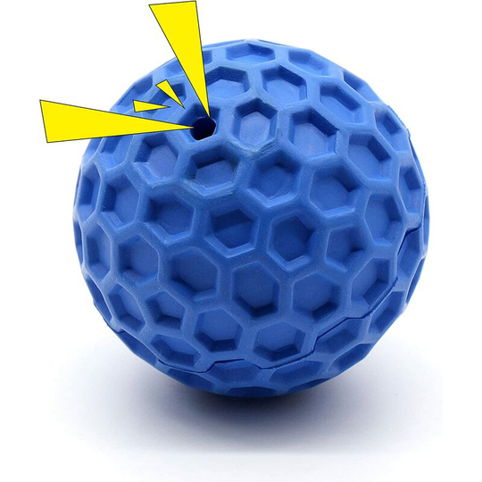 Squeaky dog toys, durable chew toys, high rebound rubber dog ball, indestructible dog ball, ø 8 cm