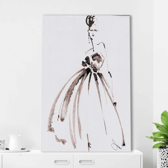 Vanessa by Jodi - Wrapped Canvas Graphic Art Print
