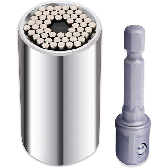 Bearsu - Gifts for Men Dad Universal Socket - Mens Gifts for Christmas Stocking Fillers diy Hand Tools, Secret Santa Gifts Christmas Presents for Men