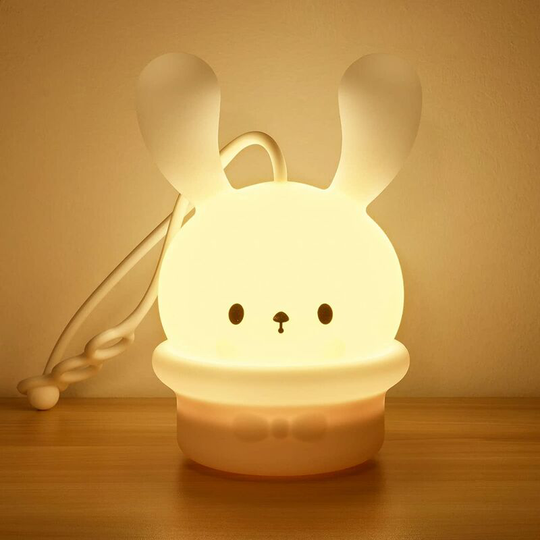 Heguyey - Kids Night Light 9 Colors Silicone Lamp usb Rechargeable Can Be Scheduled Kids Night Light Decorative Lamp Decoration Christmas Nursery