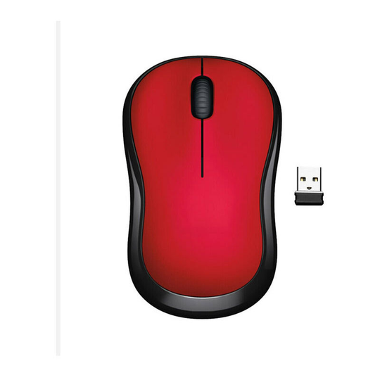 Thsinde - Wireless Mouse Wireless usb Charging Mouse 1000dpi Red