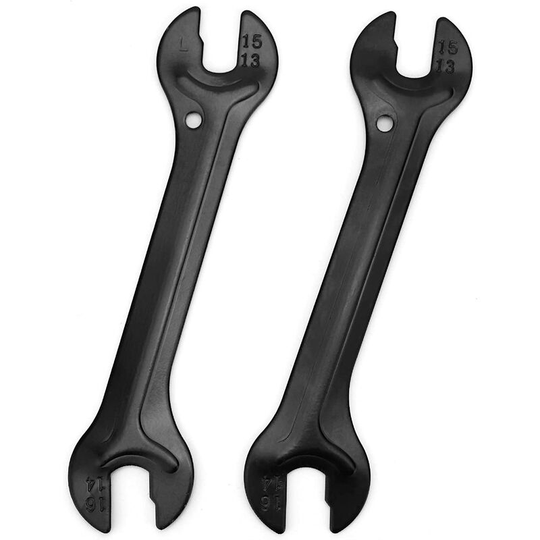 2pcs Bicycle Hub Spanner Cone Spanners 13/14/15/16mm Multi-Function Bike Tool