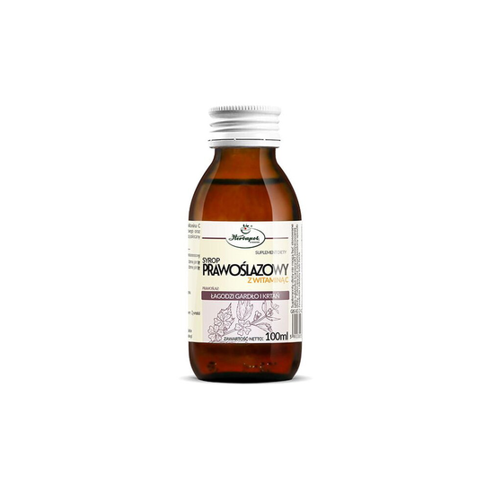 Herbapol Syrop prawoślazowy z witaminą C, 100 ml
