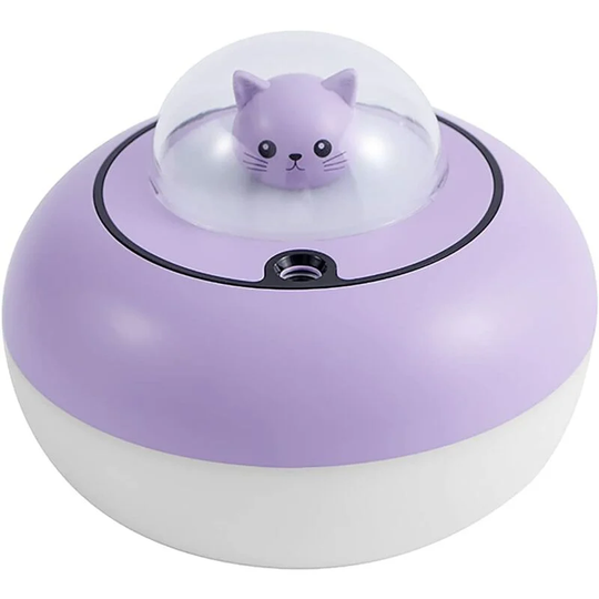 Benobby Kids - 400ML household humidifier, night light cold fog humidifier, automatic timing off, automatic shutdown without water, whisper silent